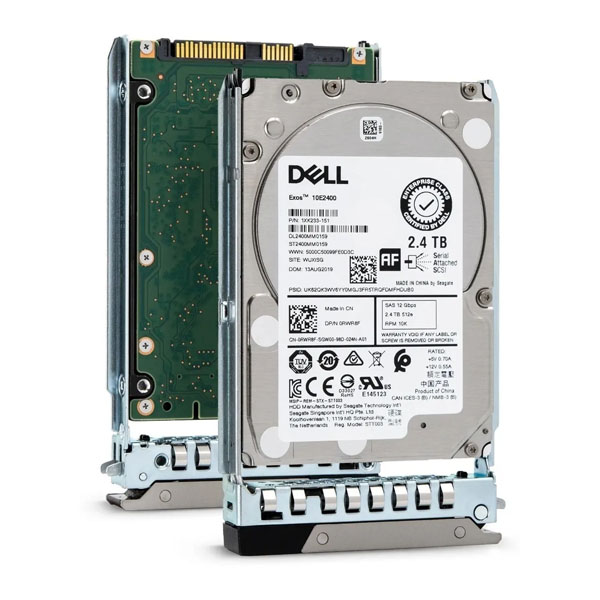 Disco Duro Dell 2.4tb Sas 10k 2.5 12g Poweredge Gen14 Gen15 Gen16